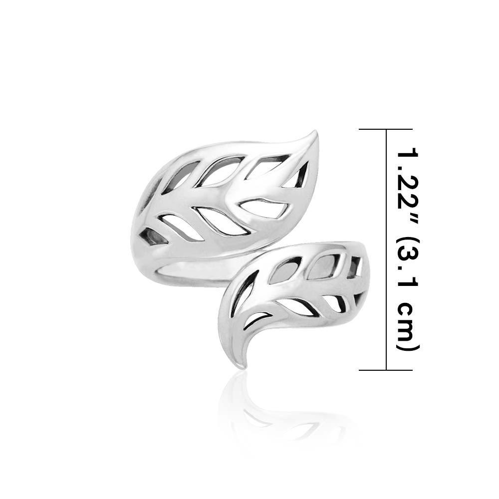 Spring Leaves Ring TRI776 - Jewelry
