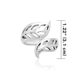 Spring Leaves Ring TRI776 - Jewelry
