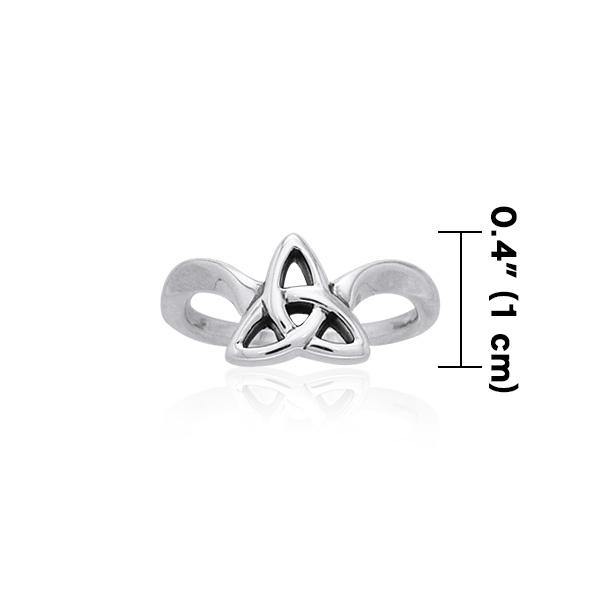 Celtic Trinity Knot Silver Ring TRI895 - Jewelry