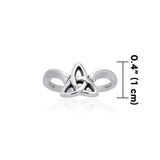 Celtic Trinity Knot Silver Ring TRI895 - Jewelry