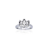 Citta Three leaf Sterling Silver Ring TRI907 - Jewelry