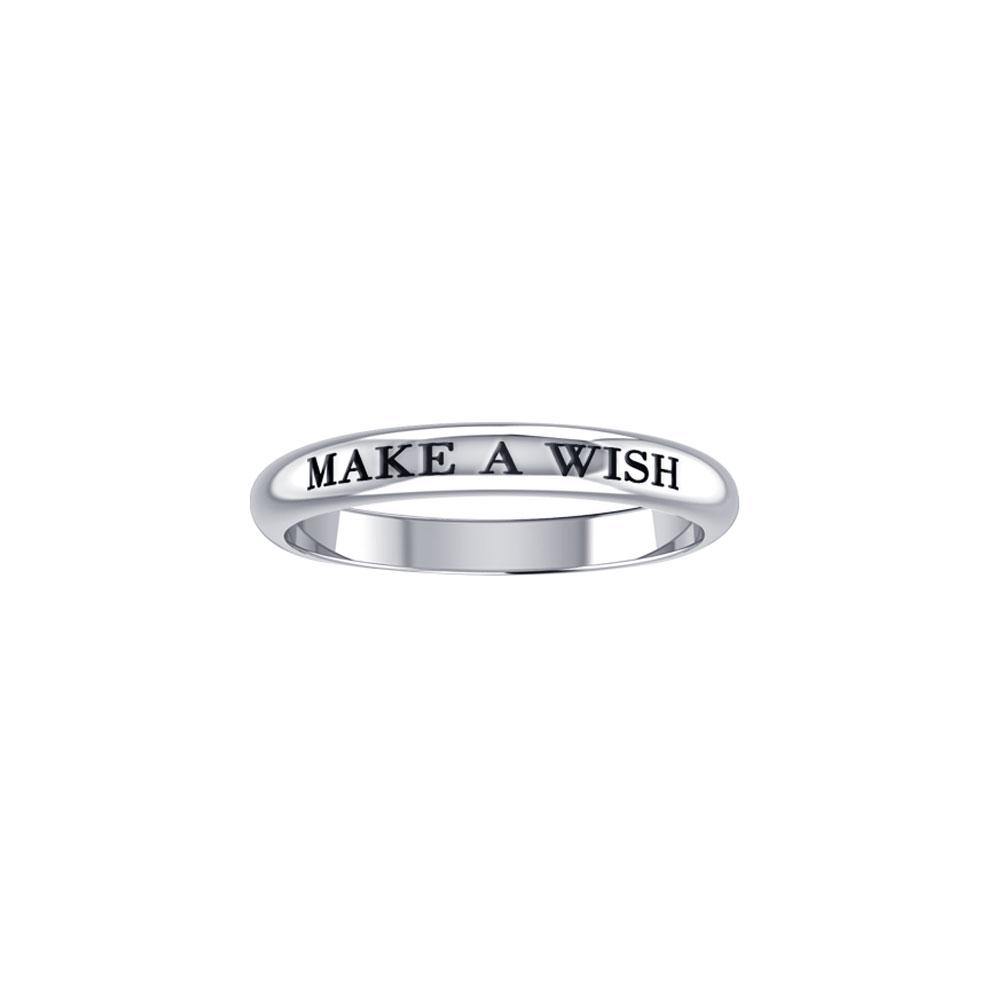 MAKE A WISH Sterling Silver Ring TRI930 - Jewelry