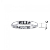 FILIA DAUGHTER Sterling Silver Ring TRI933 - Jewelry