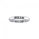 FILIA DAUGHTER Sterling Silver Ring TRI933 - Jewelry