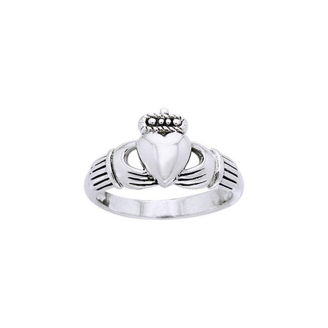 Celtic Claddagh Ring TRI965 - Jewelry