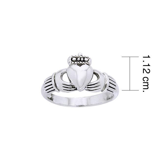 Celtic Claddagh Ring TRI965 - Jewelry