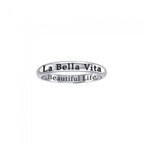 LA BELLA VITA BEAUTIFUL LIFE Sterling Silver Ring TRI975