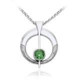 Danu Silver and Gem Celtic Thistle Set TSE150 - Jewelry