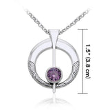 Danu Silver and Gem Celtic Thistle Set TSE150 - Jewelry