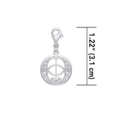 Chalice Well Clip Charm TWC014 - Jewelry