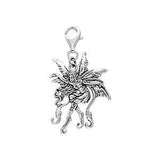 Vines Fairy Sterling Silver Clip Charm TWC030