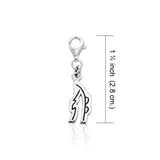 Reiki Symbol Silver Clip Charm TWC035 - Jewelry