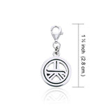 Reiki Symbol Silver Clip Charm TWC037 - Jewelry
