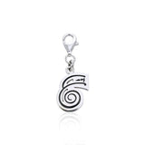 Reiki Symbol Silver Clip Charm TWC038 - Jewelry