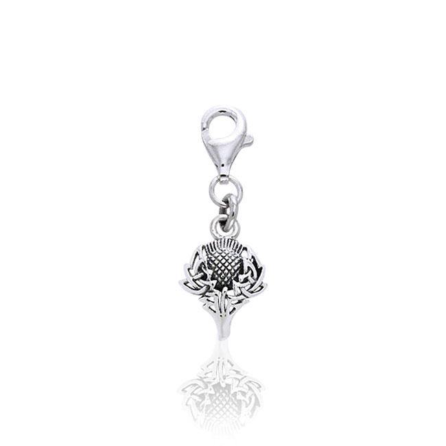 Alba Thistle Spirit Clip Charm TWC044 - Jewelry
