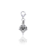 Alba Thistle Spirit Clip Sterling Silver Charm TWC044