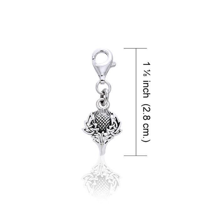 Alba Thistle Spirit Clip Charm TWC044 - Jewelry