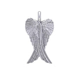 Angel Wings 14K White Gold Pendant WPD2933 - Jewelry
