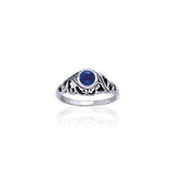 Filigree Sterling Silver Gemstone Ring WR030 - Jewelry