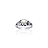 Filigree Sterling Silver Gemstone Ring WR030 - Jewelry