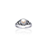 Filigree Sterling Silver Gemstone Ring WR030 - Jewelry
