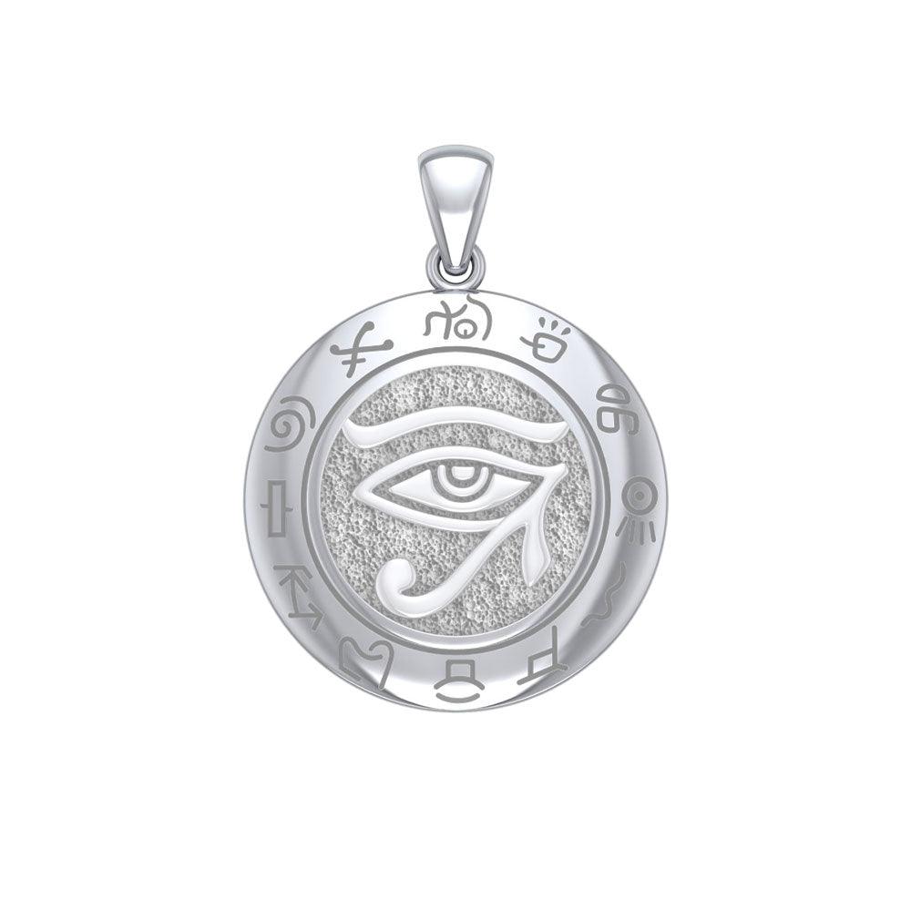 Eye of the Universe 14K White Gold Pendant WTP1584 - Jewelry