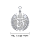 Eye of the Universe 14K White Gold Pendant WTP1584 - Jewelry