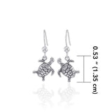 Turtle Dangle Earrings JE223 - Jewelry