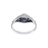 Rainbow / Yin Yang Pride Silver Ring JR207 - Jewelry