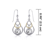 Blaque Concentric Circles Earrings MER356 - Jewelry