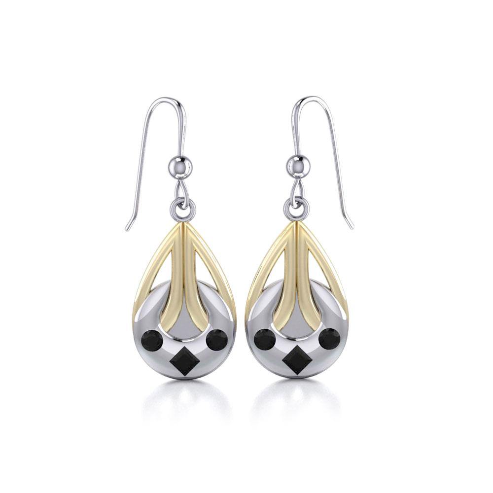 Blaque Tear Drop Earrings MER387 - Jewelry