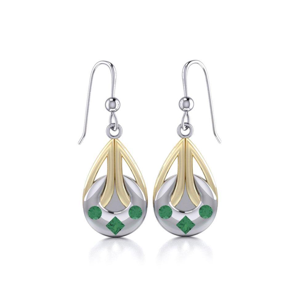 Blaque Tear Drop Earrings MER387 - Jewelry