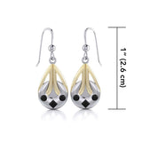 Blaque Tear Drop Earrings MER387 - Jewelry