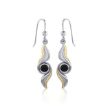 Blaque Waves Earrings MER391 - Jewelry