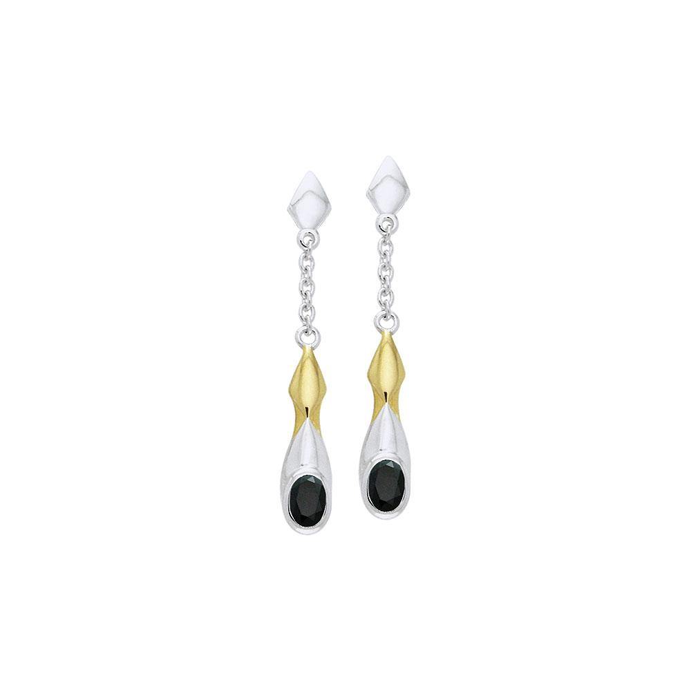 Blaque Pendant Earrings MER406 - Jewelry