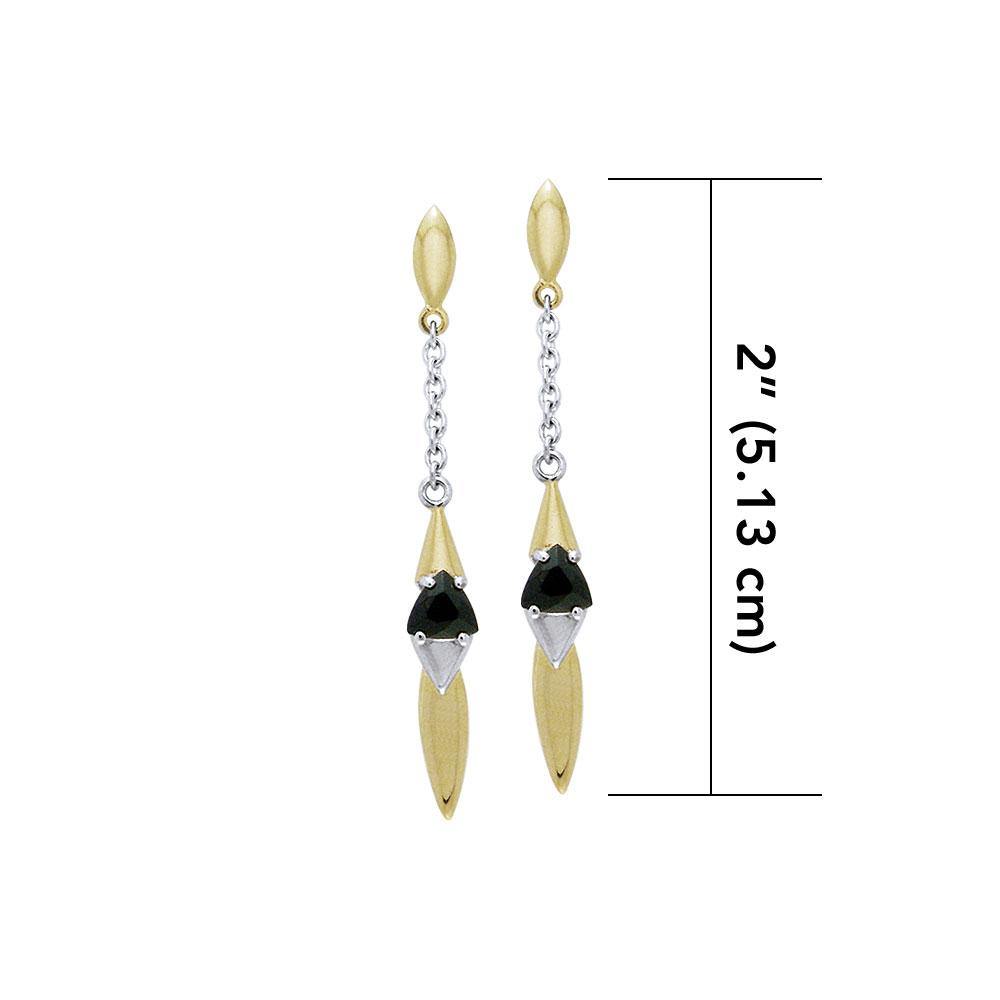 Blaque Pendant Earrings MER431 - Jewelry