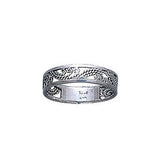 Open Twist Silver Ring MG014
