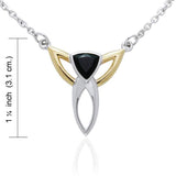 Blaque Triangle Necklace MNC096 - Jewelry