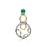 Blaque Circles Pendant MPD760 - Jewelry