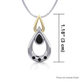Blaque Teardrop Pendant MPD794 - Jewelry