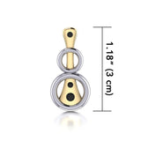 Blaque Circles Pendant MPD811 - Jewelry