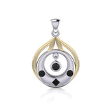 Blaque Circles Pendant MPD814 - Jewelry