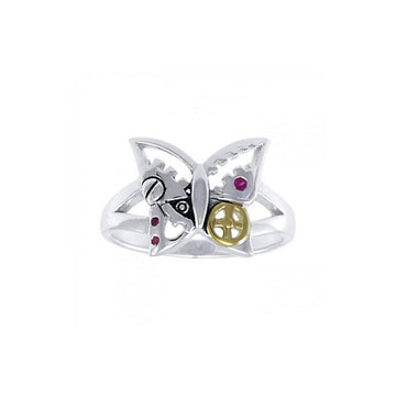 Butterfly Steampunk Ring MRI1262 - Jewelry