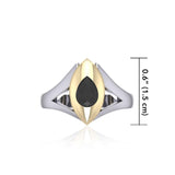 Blaque Teardrop Solitare Ring MRI482 - Jewelry