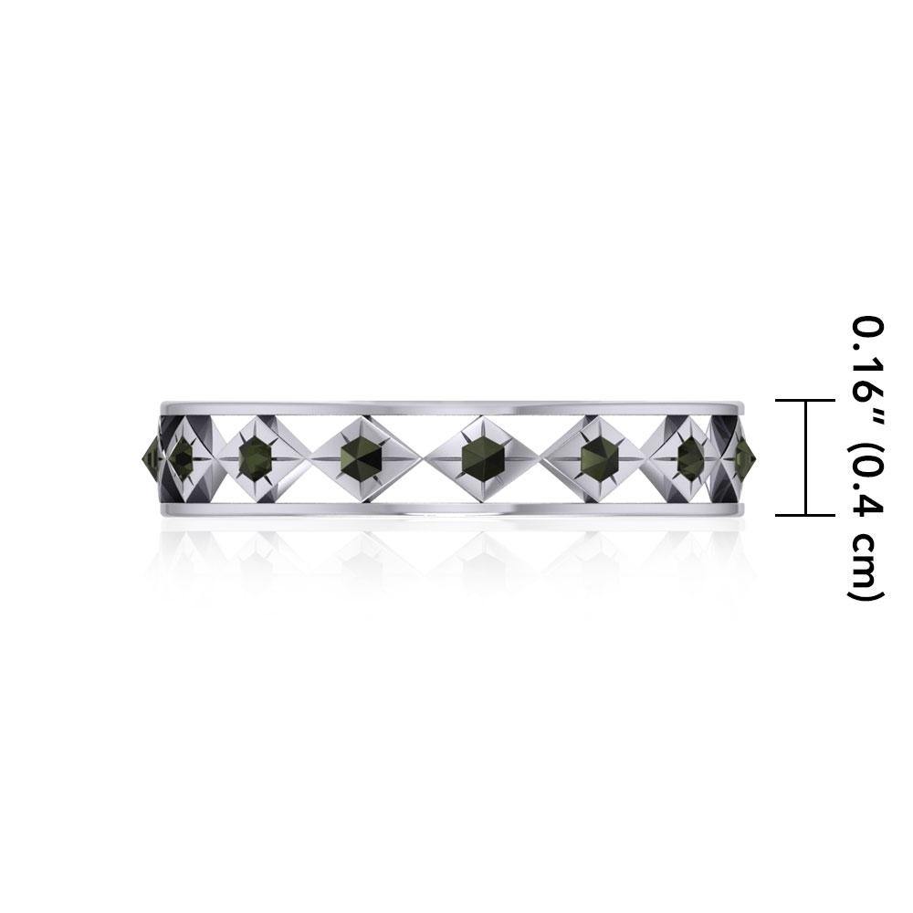 Silver Marcasite Ring SM118 - Jewelry