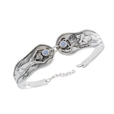 Mickie Mueller Horned God Sterling Silver Spring Maiden Bracelet TBA039