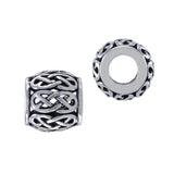 Celtic Knotwork Infinity Sterling Silver Bead TBD198 - Jewelry