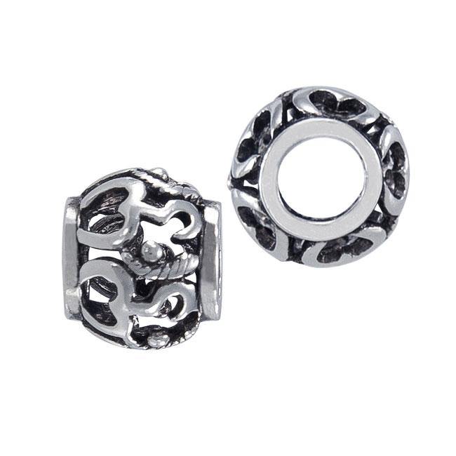 Om Sterling Silver Bead TBD200 - Jewelry
