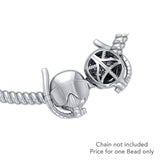 Dive Mask Sterling Silver Bead TBD353 - Jewelry