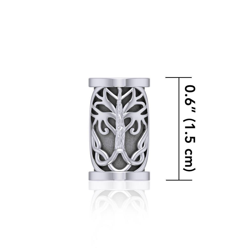 Tree of Life Silver Bead TBD357 - Jewelry
